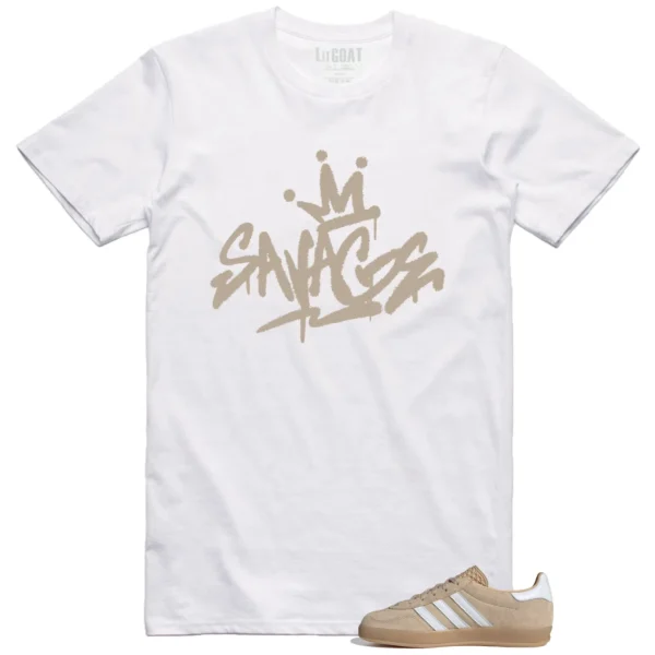 Savage Style Shirt for Adidas gazelle Indoor Magic Beige Lovers