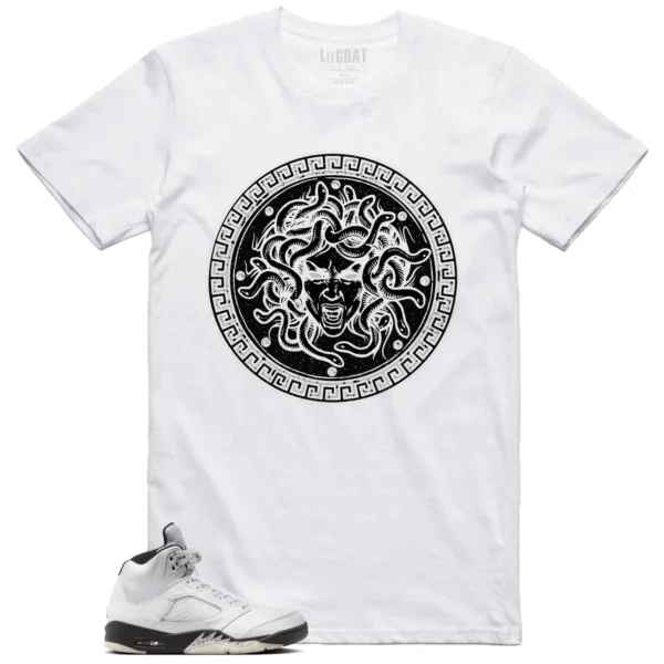 Medusa Tee for Air Jordan 5 Reverse Metallic Kicks