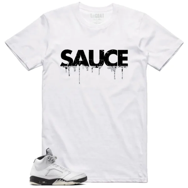 Sauce Tee to Match Your Air Jordan 5 Reverse Metallic