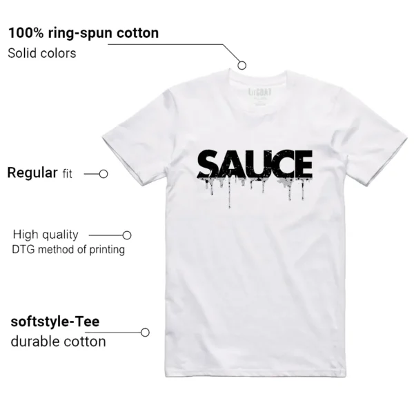 Sauce Tee to Match Your Air Jordan 5 Reverse Metallic Features