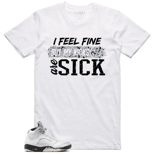 Air Jordan 5 Reverse Metallic Match: Sick Kicks Shirt