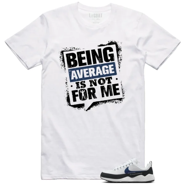 Average Not Me Tee Matches Air Zoom Spiridon Fragment Blue Void Sneaker