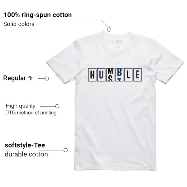 Air Zoom Spiridon Fragment Blue Void - Hustle Humble T-Shirt Features