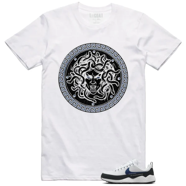 Medusa Tee for Air Zoom Spiridon Fragment Blue Void Kicks