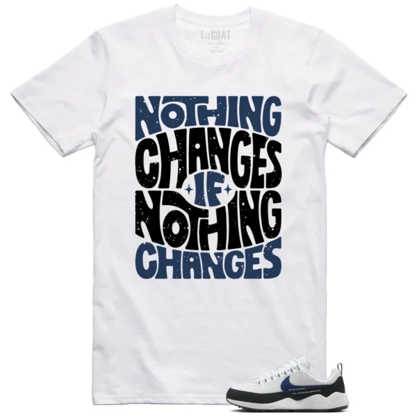 Air Zoom Spiridon Fragment Blue Void Style: Nothing Changes Tee