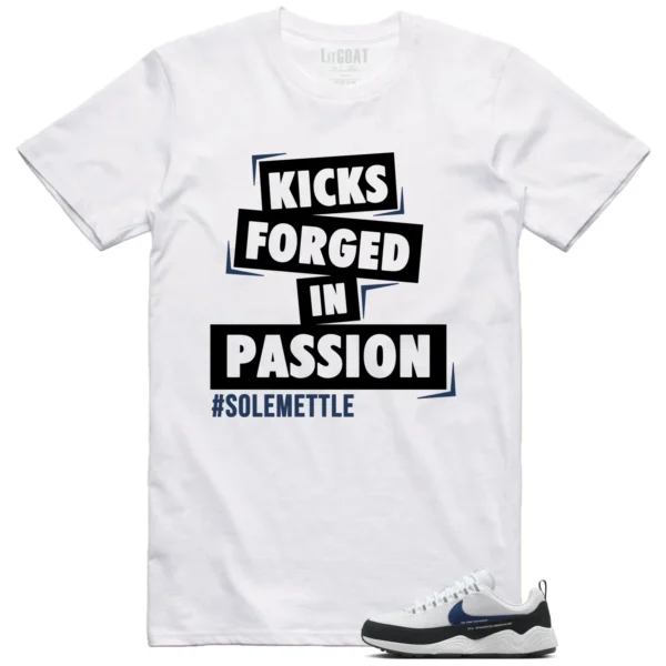 Passion Kicks Tee - Perfect Match for Air Zoom Spiridon Fragment Blue Void