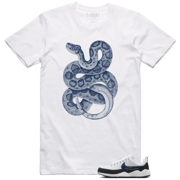 Python Snake Shirt for Air Zoom Spiridon Fragment Blue Void Sneaker