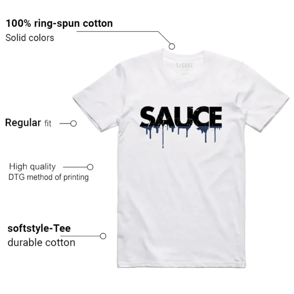 Sauce Tee to Match Your Air Zoom Spiridon Fragment Blue Void Features