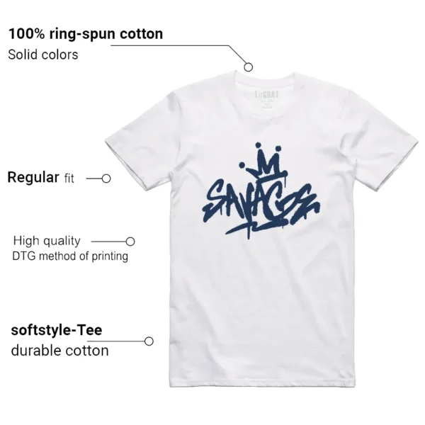 Savage Style Shirt for Air Zoom Spiridon Fragment Blue Void Lovers Features