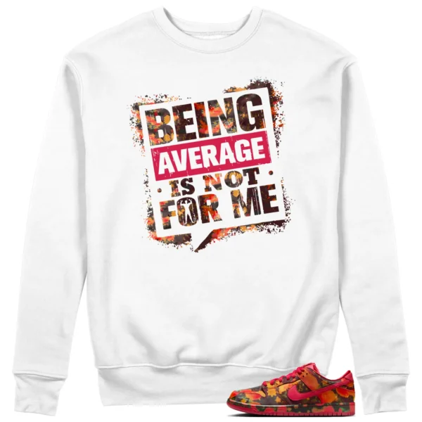 Average Not Me Sweatshirt Matches Nike SB Dunk Low The Wizard of Oz Sneaker