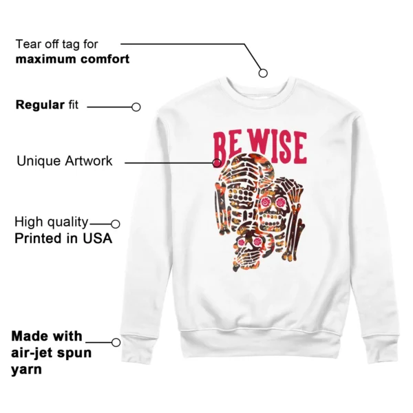 Nike SB Dunk Low The Wizard of Oz 'Be Wise' Matching Sweatshirt Features