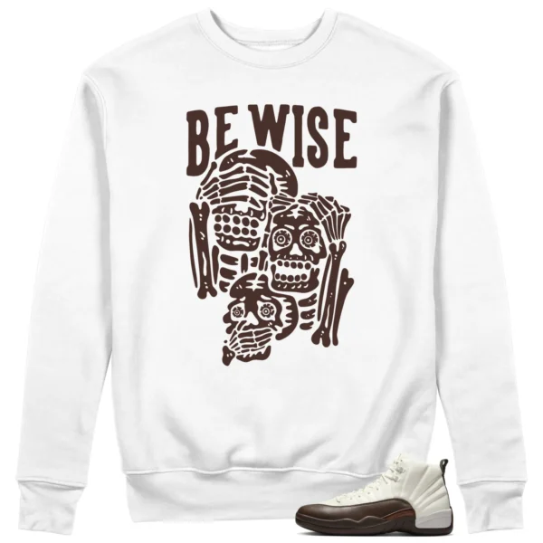 SoleFly x Air Jordan 12 Cafecito 'Be Wise' Matching Sweatshirt