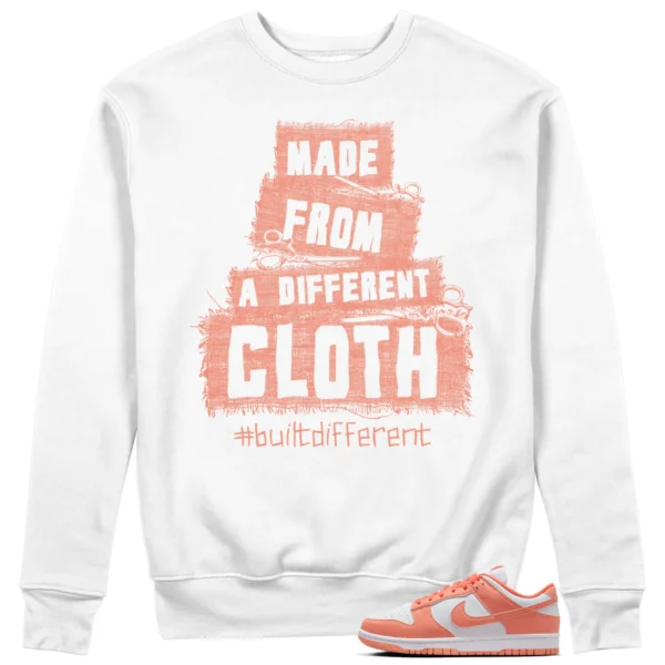 Built Different Sweatshirt for Nike Dunk Low Light Wild Mango