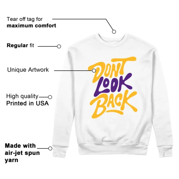 Nike Air Force 1 Low Kobe Bryant Style: Don't Look Back Sweatshirt Features