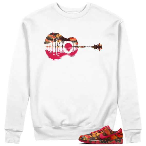 Guitar Sweatshirt for Nike SB Dunk Low The Wizard of Oz Sneaker