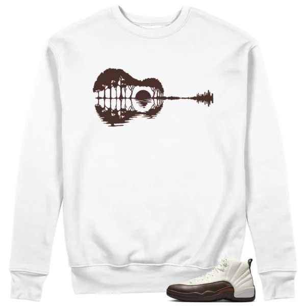 Guitar Sweatshirt for SoleFly x Air Jordan 12 Cafecito Sneaker