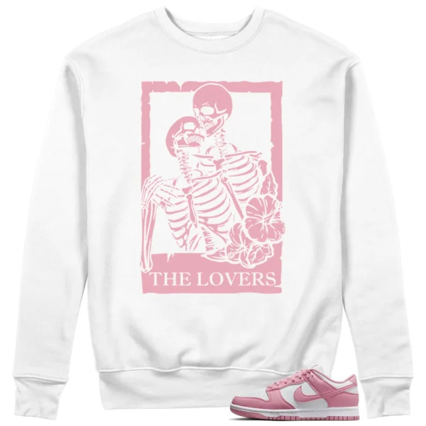 Lovers Sweat for Nike Dunk Low Elemental Pink Sneakers