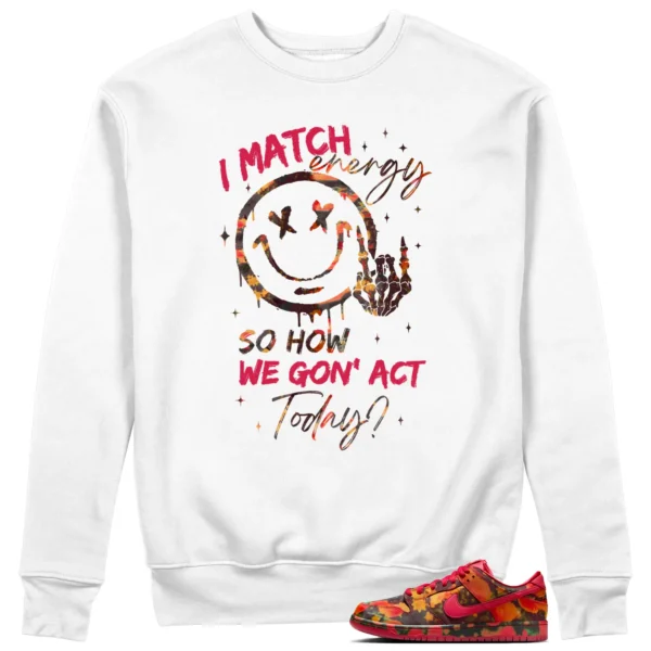 Nike SB Dunk Low The Wizard of Oz Matching Sweatshirt - Match Energy