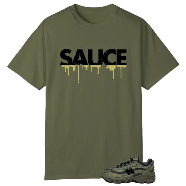 Sauce Tee to Match Your New Balance 1000 Dark Olivine