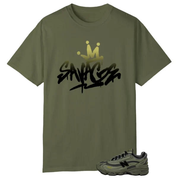 Savage Style Shirt for New Balance 1000 Dark Olivine Lovers