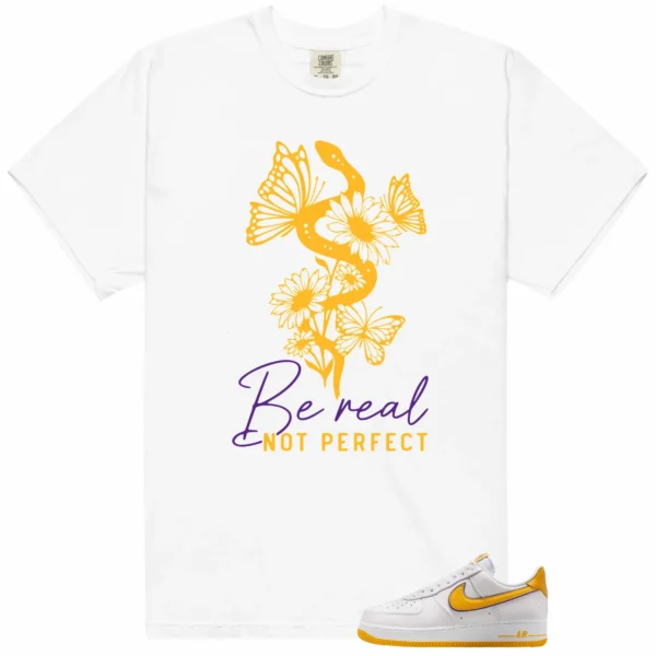 Be Real Tee to Match Nike Air Force 1 Low Kobe Bryant