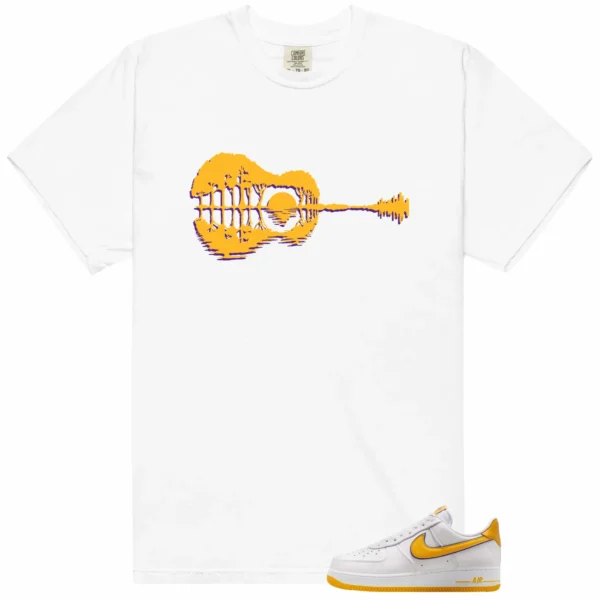 Guitar Shirt for Nike Air Force 1 Low Kobe Bryant Sneaker