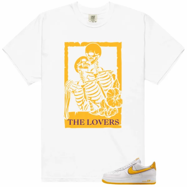 Lovers Tee for Nike Air Force 1 Low Kobe Bryant Sneakers