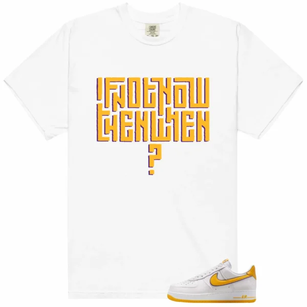 Nike Air Force 1 Low Kobe Bryant Style T-shirt Motivational Graphic