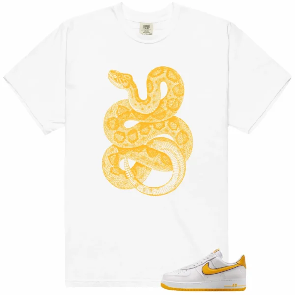 Python Snake Shirt for Nike Air Force 1 Low Kobe Bryant Sneaker