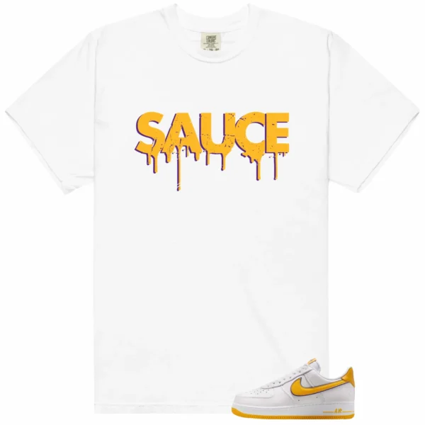 Sauce Tee to Match Your Nike Air Force 1 Low Kobe Bryant