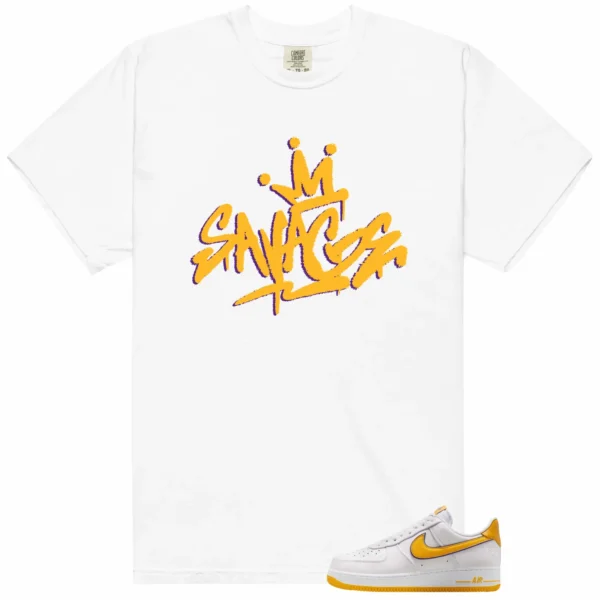 Savage Style Shirt for Nike Air Force 1 Low Kobe Bryant Lovers