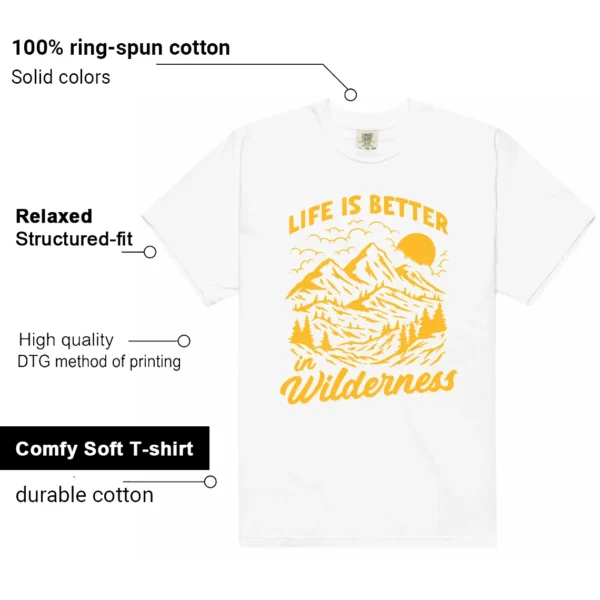 Wilderness Tee - Perfect with Nike Air Force 1 Low Kobe Bryant Features