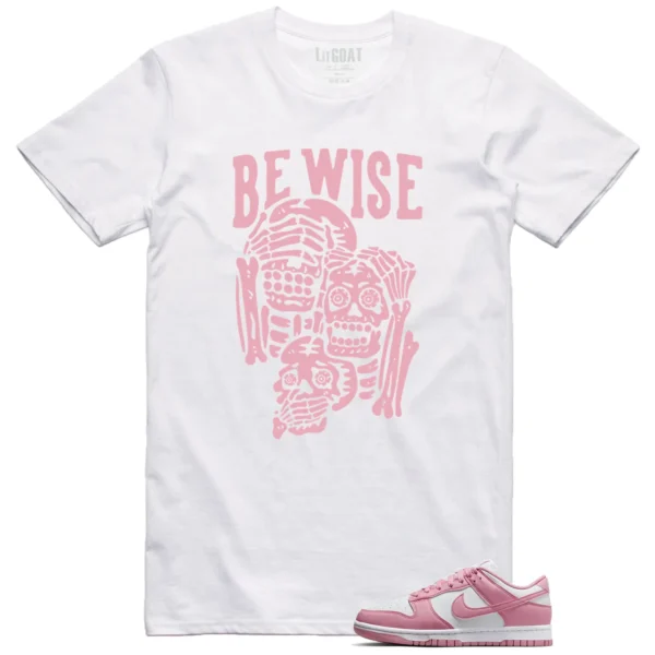 Nike Dunk Low Elemental Pink 'Be Wise' Matching Shirt