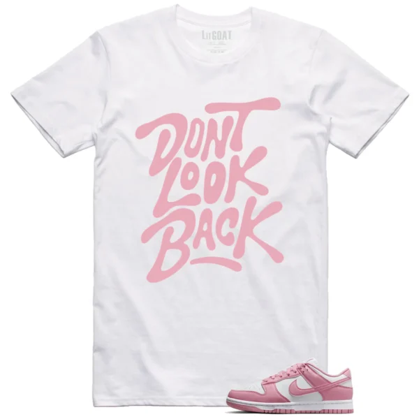 Nike Dunk Low Elemental Pink Style: Don't Look Back Shirt