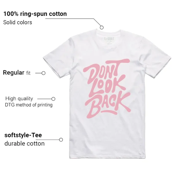 Nike Dunk Low Elemental Pink Style: Don't Look Back Shirt Features