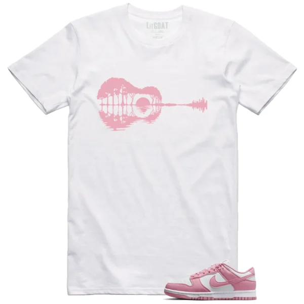 Guitar Shirt for Nike Dunk Low Elemental Pink Sneaker