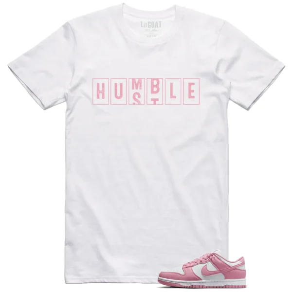 Nike Dunk Low Elemental Pink - Hustle Humble T-Shirt