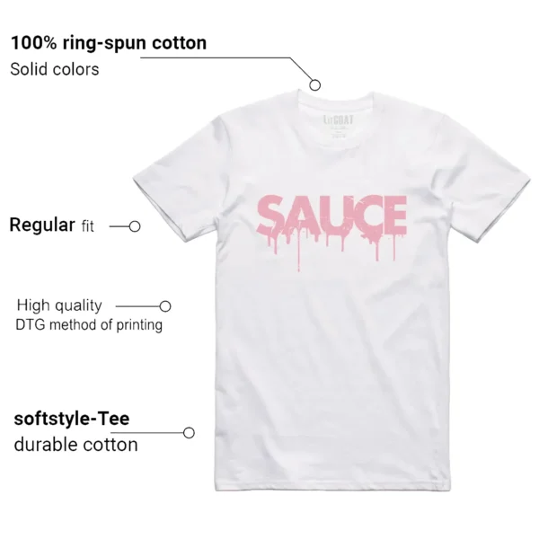 Sauce Tee to Match Your Nike Dunk Low Elemental Pink Features