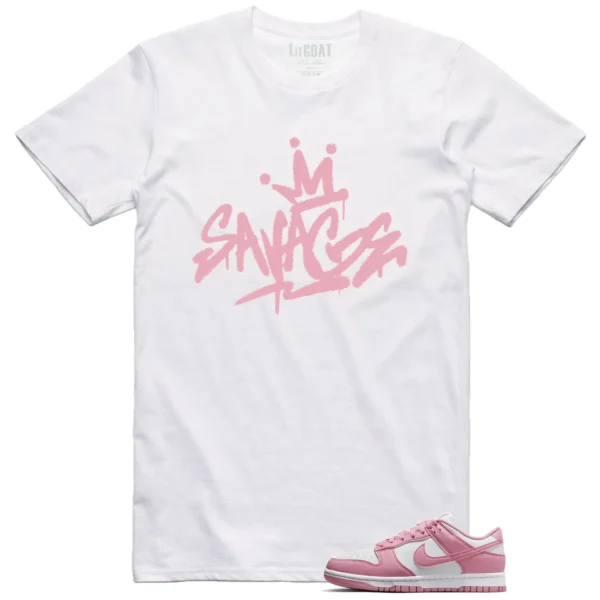 Savage Style Shirt for Nike Dunk Low Elemental Pink Lovers