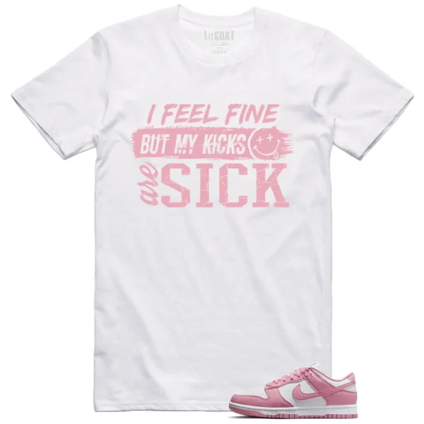 Nike Dunk Low Elemental Pink Match: Sick Kicks Shirt