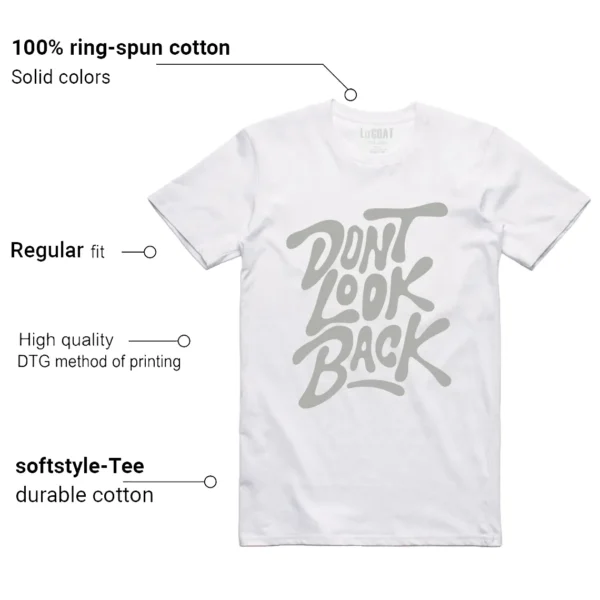 Nike Dunk Low Grey Fog Style: Don't Look Back Shirt Features