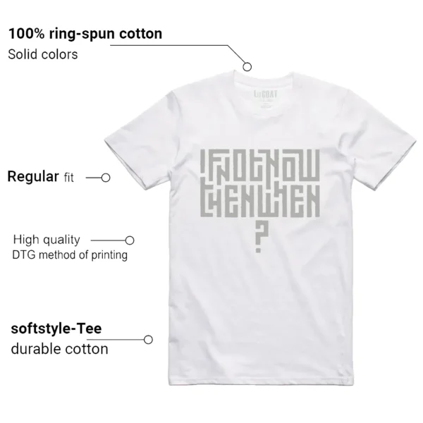 Nike Dunk Low Grey Fog Style T-shirt Motivational Graphic Features