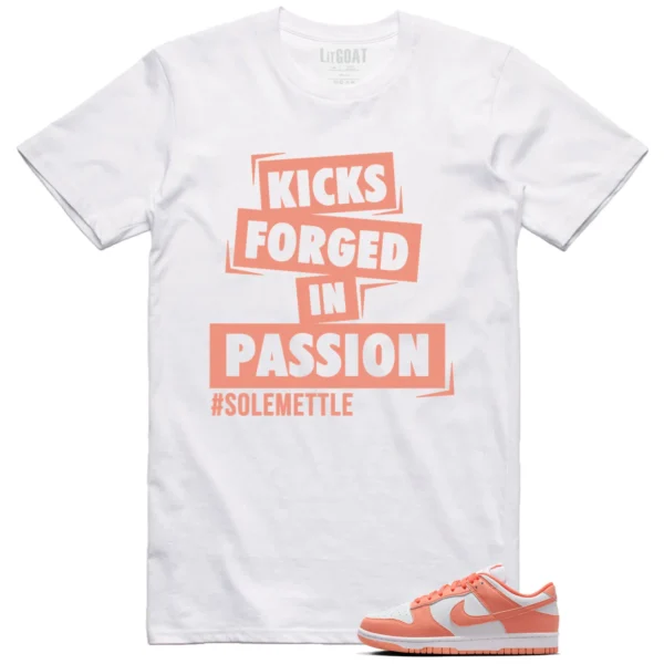 Passion Kicks Tee - Perfect Match for Nike Dunk Low Light Wild Mango