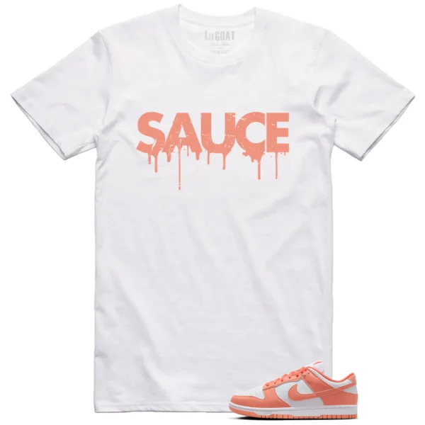 Sauce Tee to Match Your Nike Dunk Low Light Wild Mango