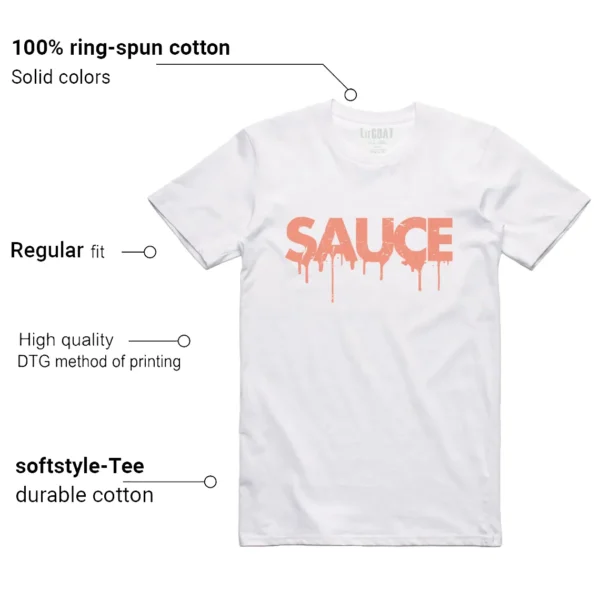 Sauce Tee to Match Your Nike Dunk Low Light Wild Mango Features