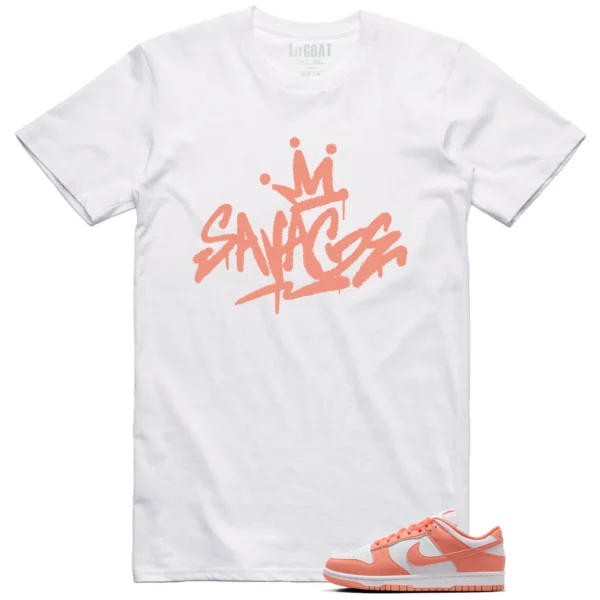 Savage Style Shirt for Nike Dunk Low Light Wild Mango Lovers