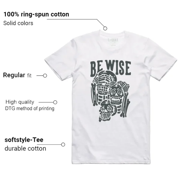 Nike Dunk Low Vintage Green 'Be Wise' Matching Shirt Features