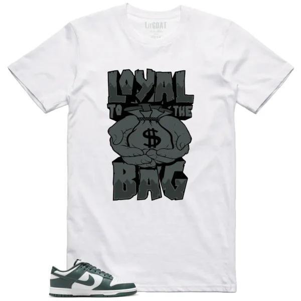 Loyal Bag Shirt to Go with Nike Dunk Low Vintage Green