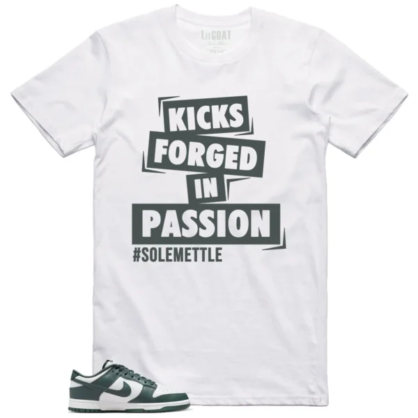 Passion Kicks Tee - Perfect Match for Nike Dunk Low Vintage Green