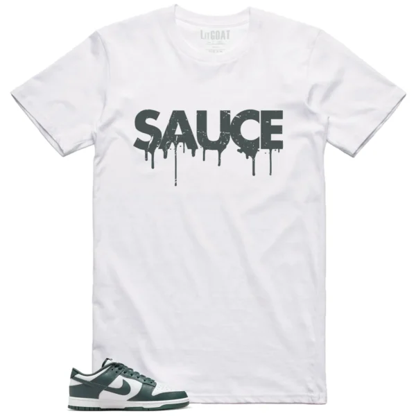 Sauce Tee to Match Your Nike Dunk Low Vintage Green